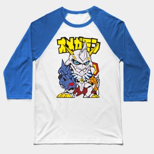 digimon chibi omnimon Baseball T-Shirt